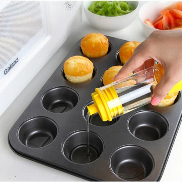 Silicone Honey Oil Bottle Brush Kitchen Tool