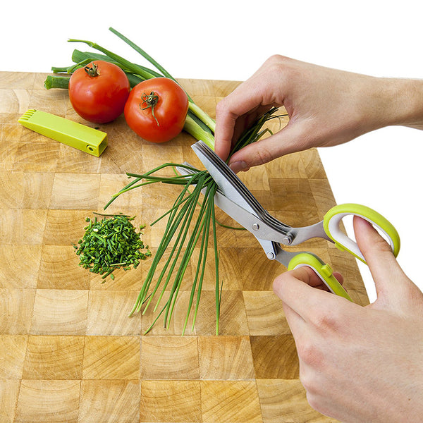 Multipurpose Kitchen Shears 5 Blades Herb Scissors