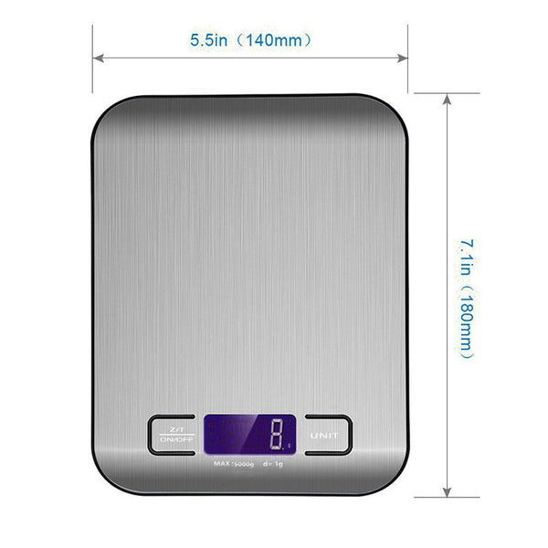 Digital Kitchen Scale Multifunction Food Scale