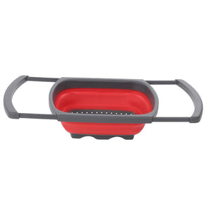 Collapsible Scalable Silicone Colander Folding Kitchen