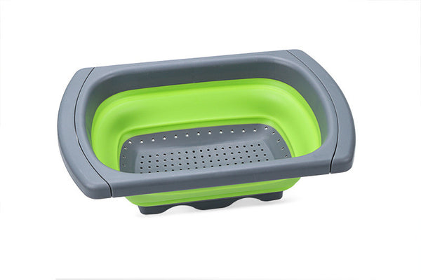 Collapsible Scalable Silicone Colander Folding Kitchen