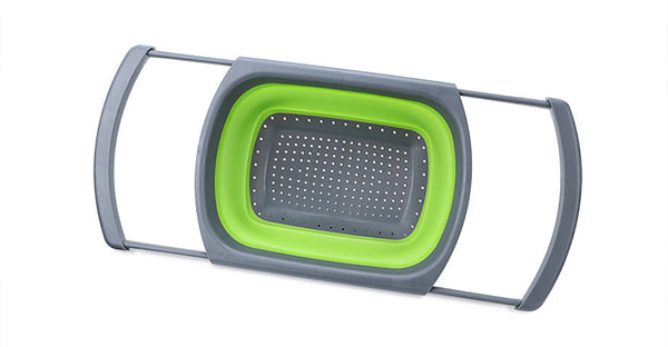 Collapsible Scalable Silicone Colander Folding Kitchen